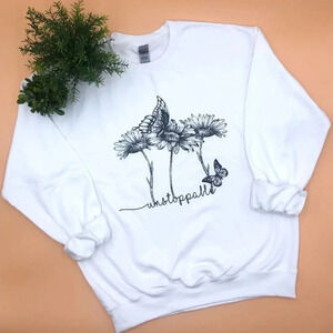 UNSTOPPABLE‎ White Crewneck Sweatshirt Motivational